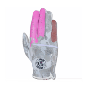 Shocker Camo Funny Golf Glove - Gray Camo
