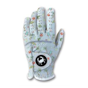 Beaches and Booze Golf Glove - White - Main