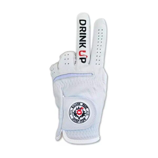 Drink up funny golf glove