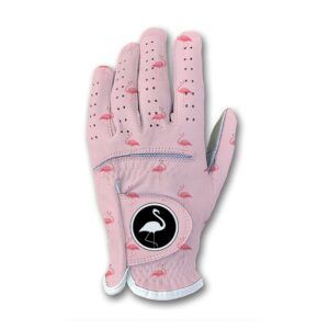 Flamingo Golf Glove - Pink - Main