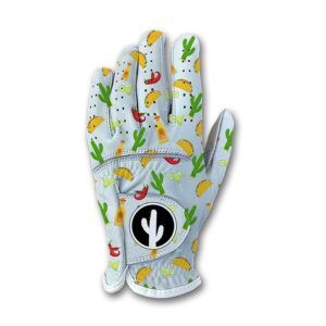 Tacos and Tequila Golf Glove - White - Main