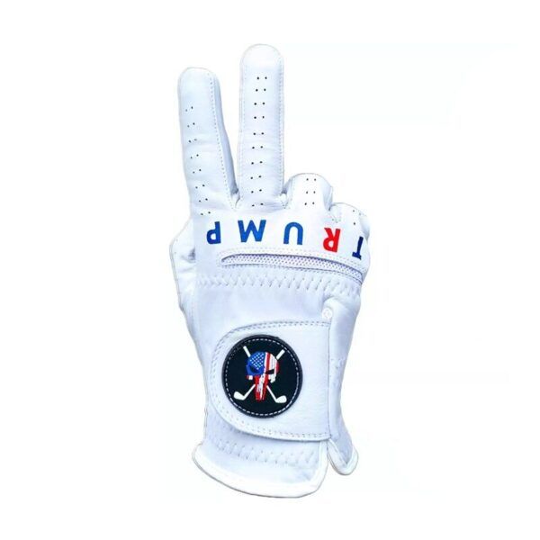 Trump usa skull golf glove