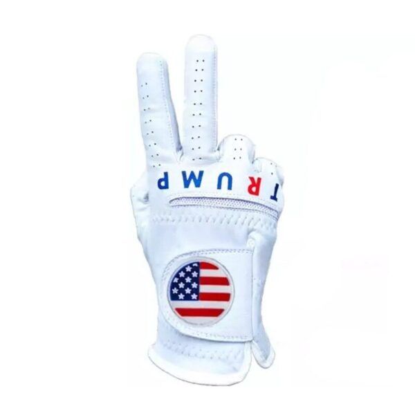 Trump USA Flag Golf Glove