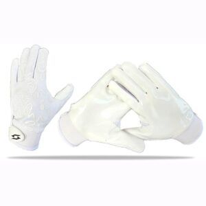 Football Receiver Gloves - Beast - White - Main