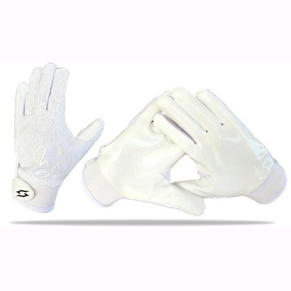 Football Receiver Gloves - Beast - White - Main