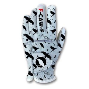 F-Caw-F Golf Glove - Crow