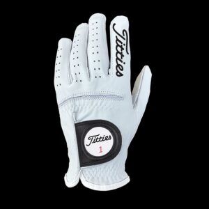 Titties Golf Glove - Black