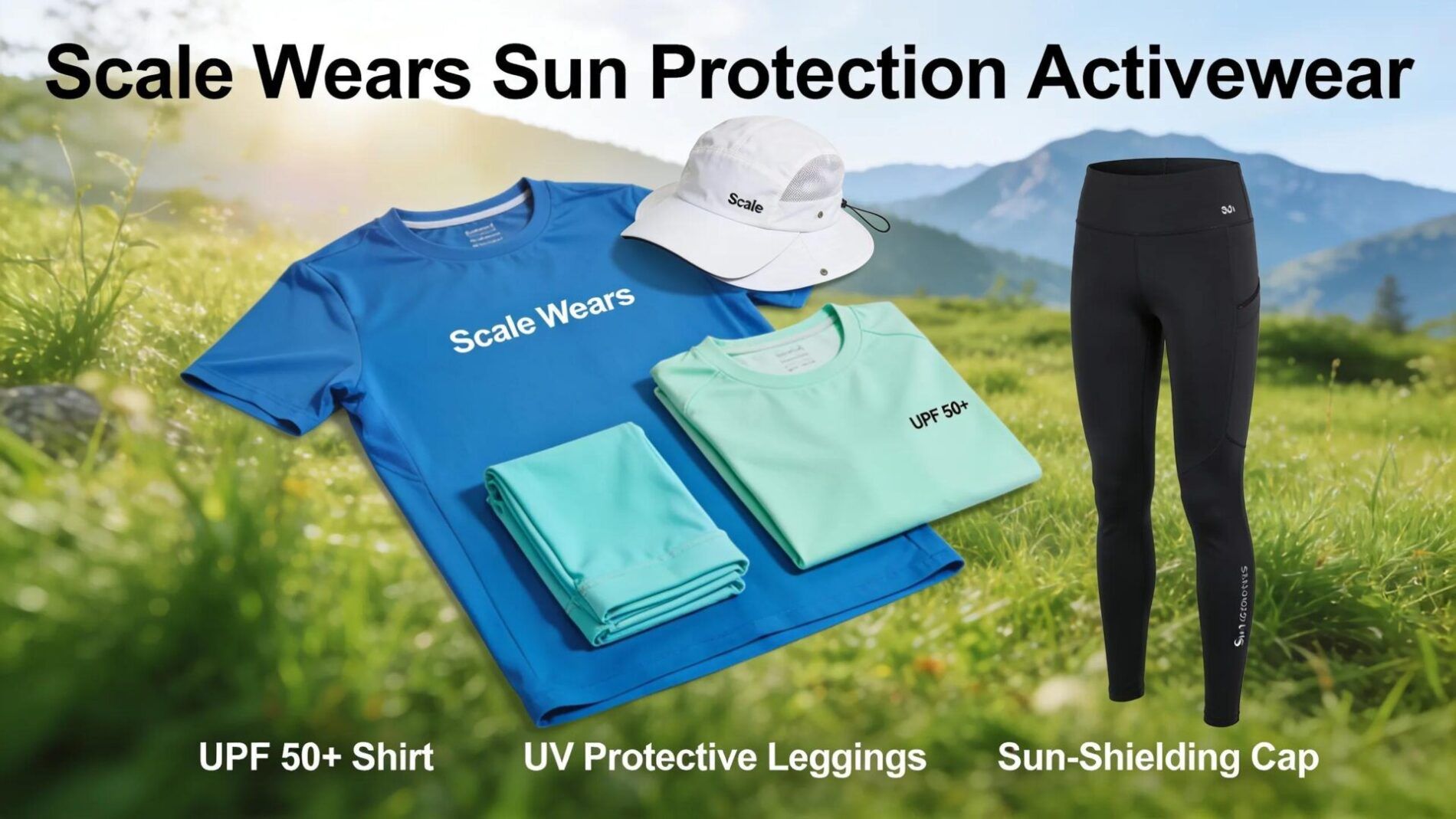 Scale Wears UPF 50+ activewear lineup